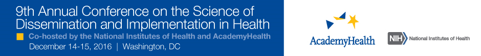 9th Annual Conference on the Science of Dissemination and Implementation