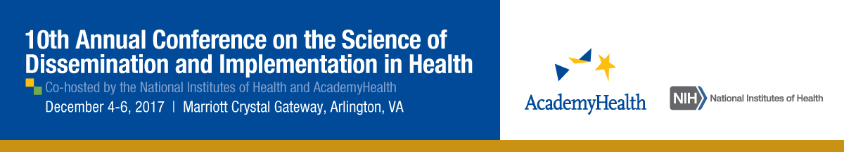 10<sup>th</sup> Annual Conference on the Science of Dissemination and Implementation