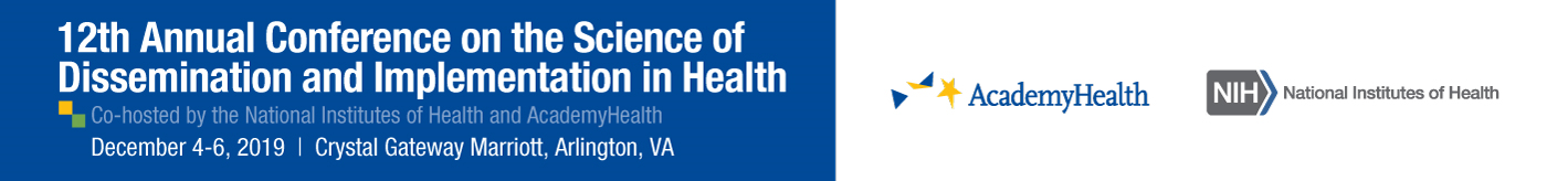 12<sup>th</sup> Annual Conference on the Science of Dissemination and Implementation