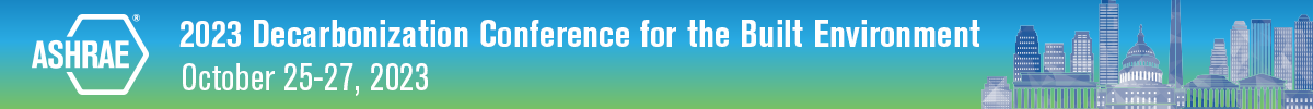 2023 Decarbonization Conference for the Built Environment