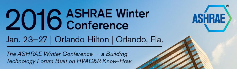 ASHRAE Shaping Tomorrow's Built Environment Today