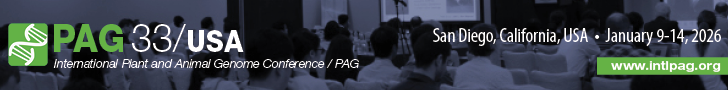 Plant and Animal Genome Conference / PAG 33<br>(January  9-14, 2026)