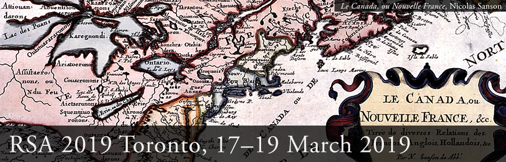 The 65th Annual Meeting of the Renaissance Society of America (17-19 March 2019)